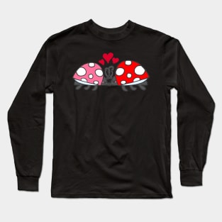 Ladybug Adoniskäfer cockchafer lucky ladybug luck Long Sleeve T-Shirt